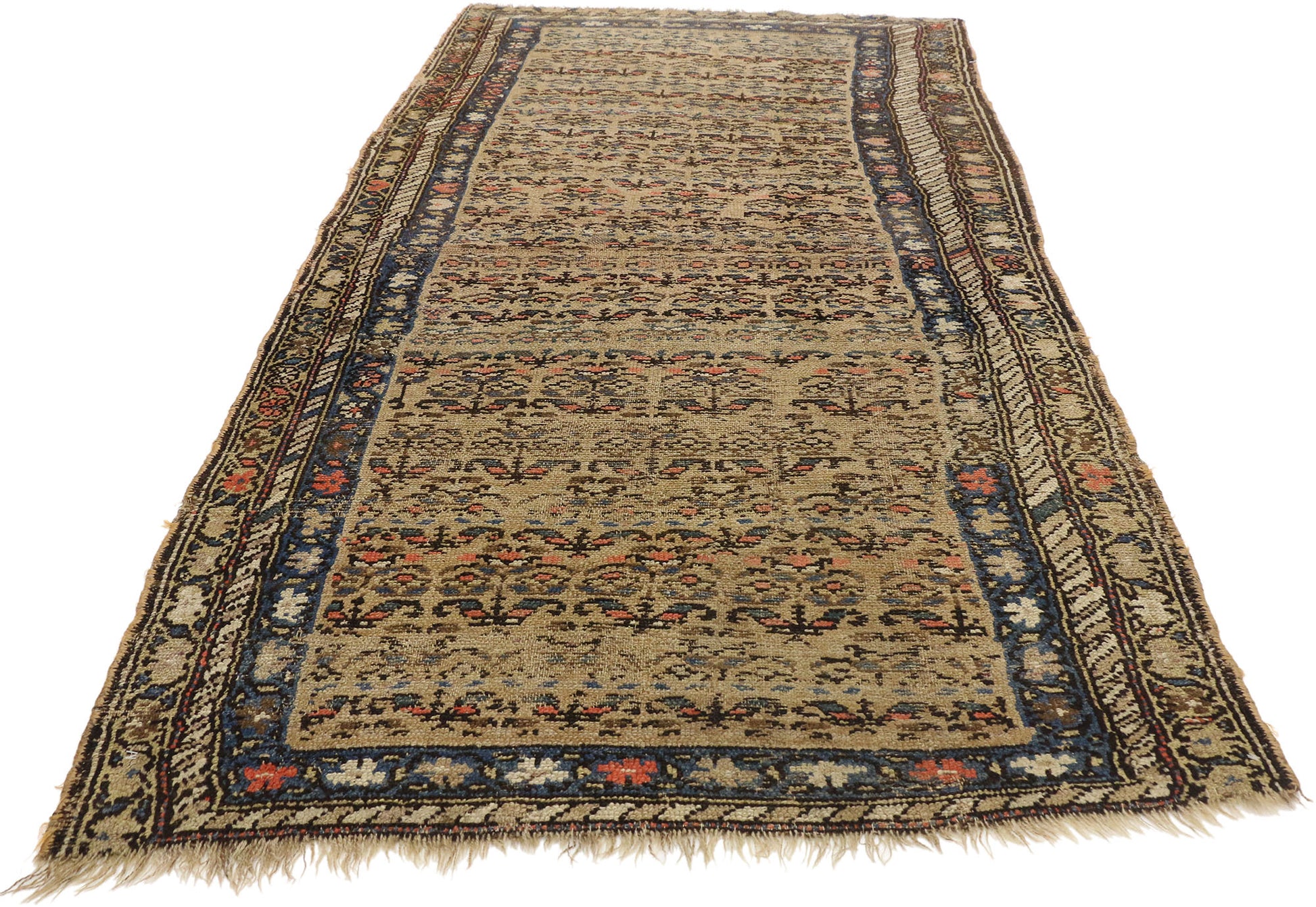 3 x 6 Antique Persian Malayer Rug 71582