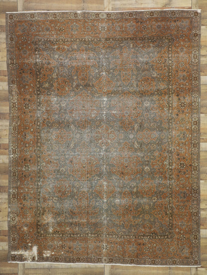 9 x 12 Antique Turkish Sparta Rug 71603