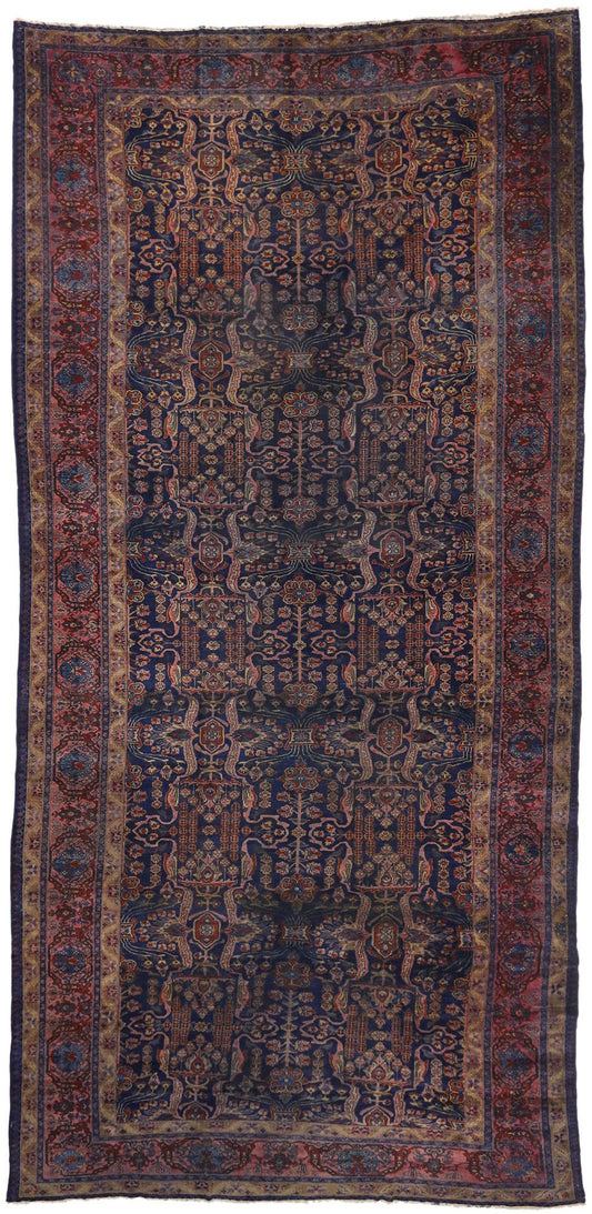12 x 24 Antique Persian Bibikabad Rug 71615