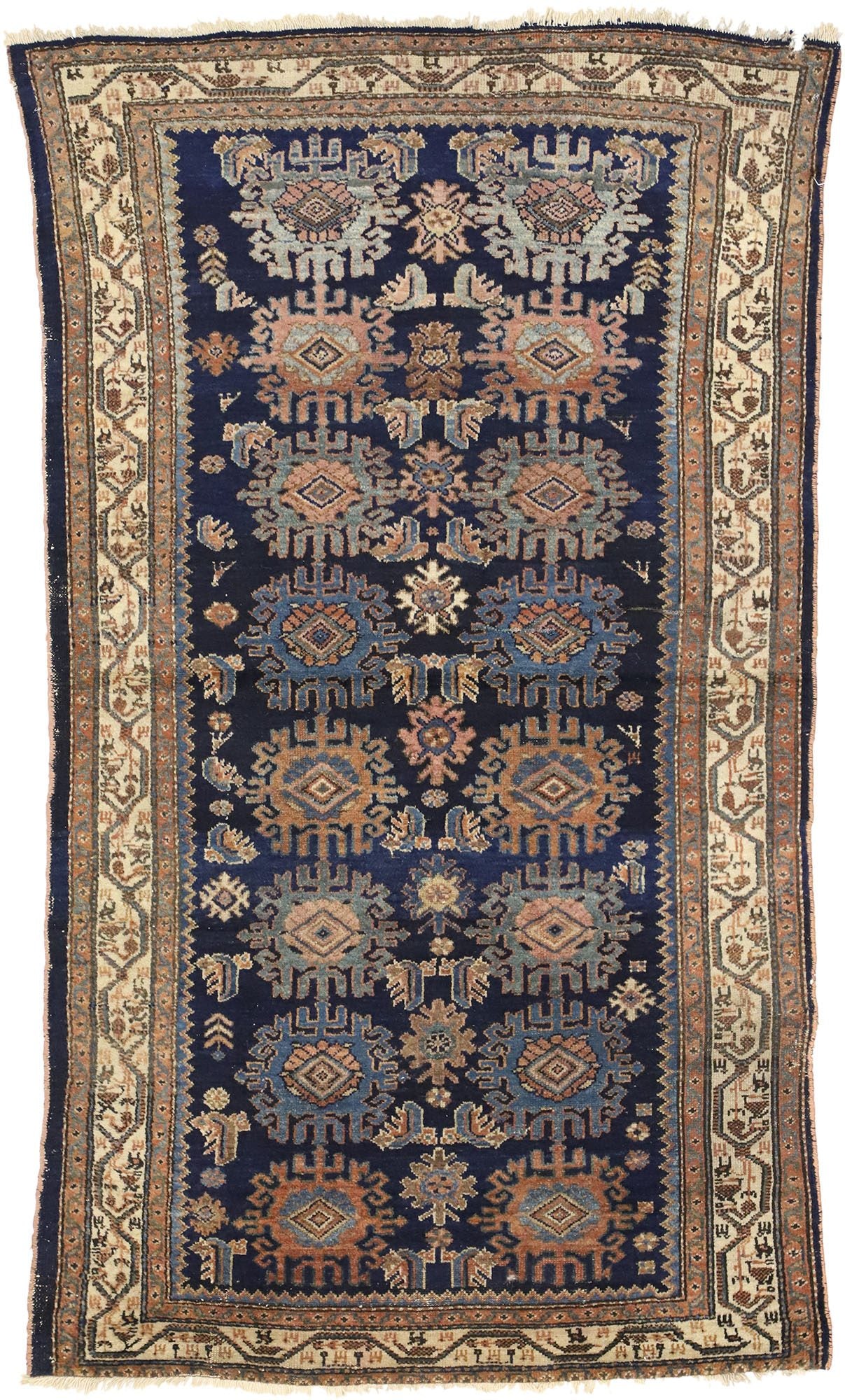 4 x 7 Antique Persian Malayer Rug 71630