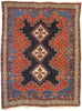 4 x 6 Antique Persian Shiraz Rug 71656