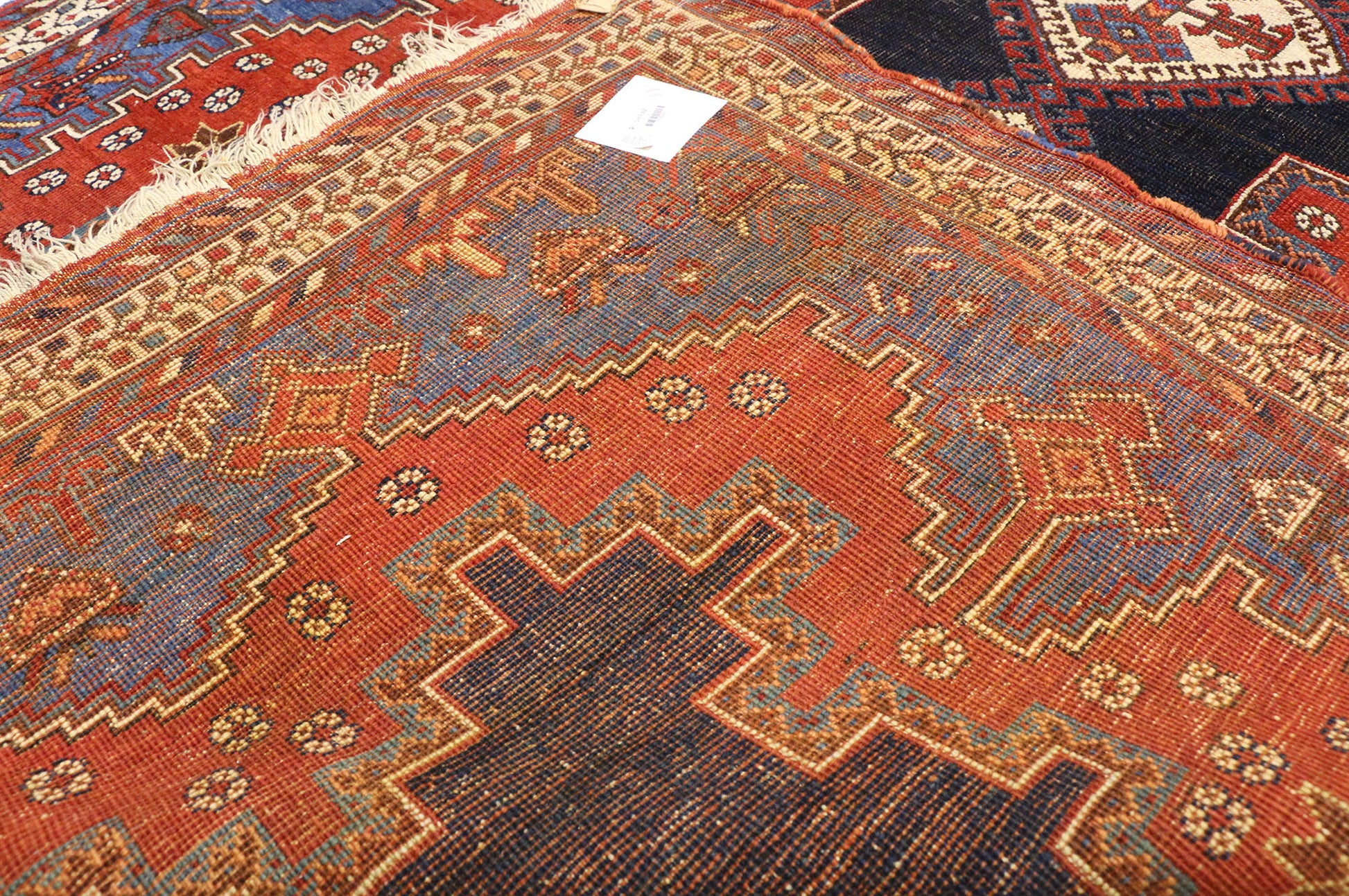 4 x 6 Antique Persian Shiraz Rug 71656