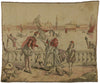 3 x 4 Antique European Belgium Tapestry 71671