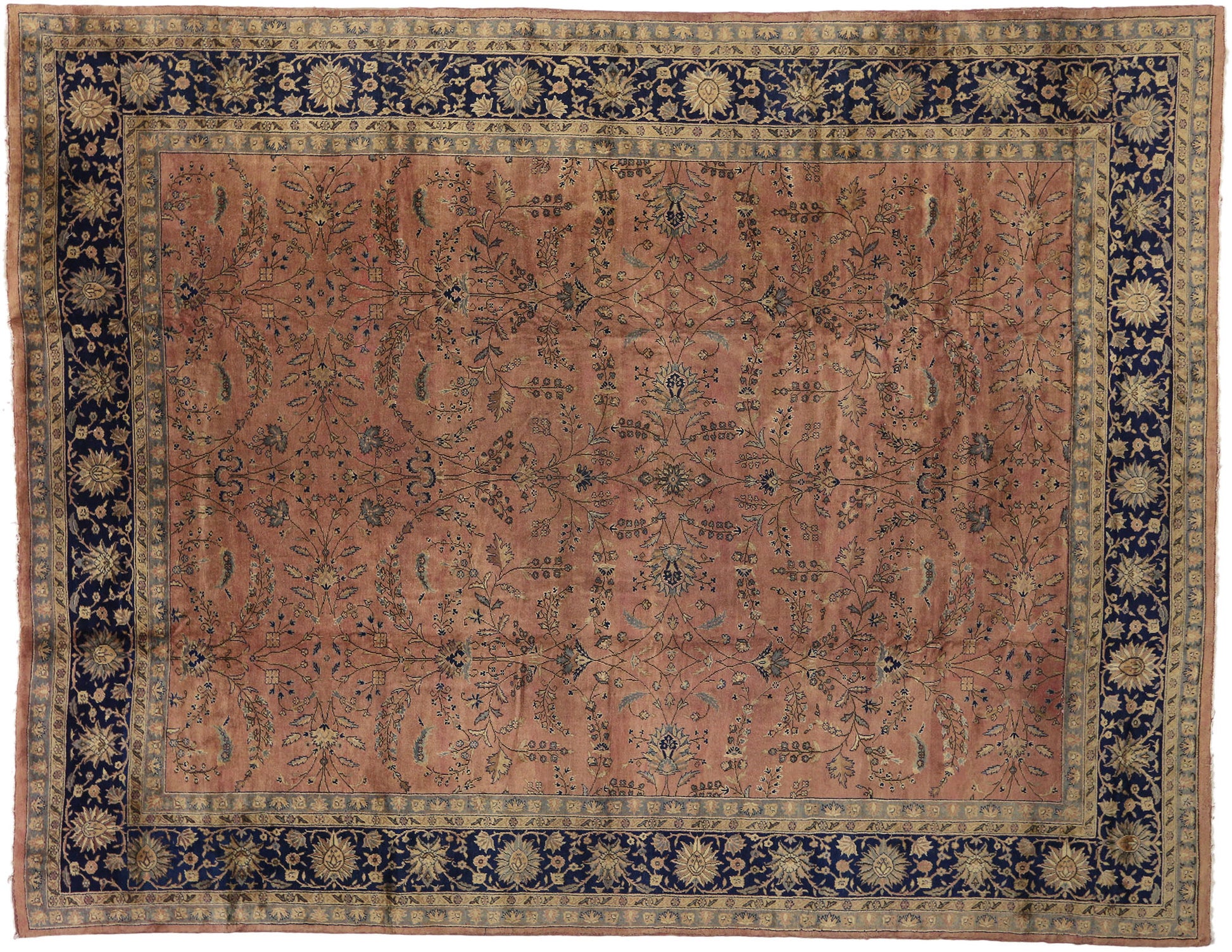 13 x 17 Antique Turkish Sparta Rug 71696