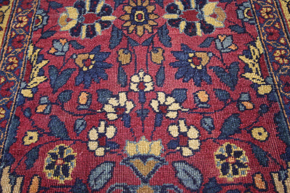 3 x 12 Antique Persian Mashhad Rug 71710