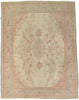 8 x 11 Antique Turkish Oushak Rug 71741