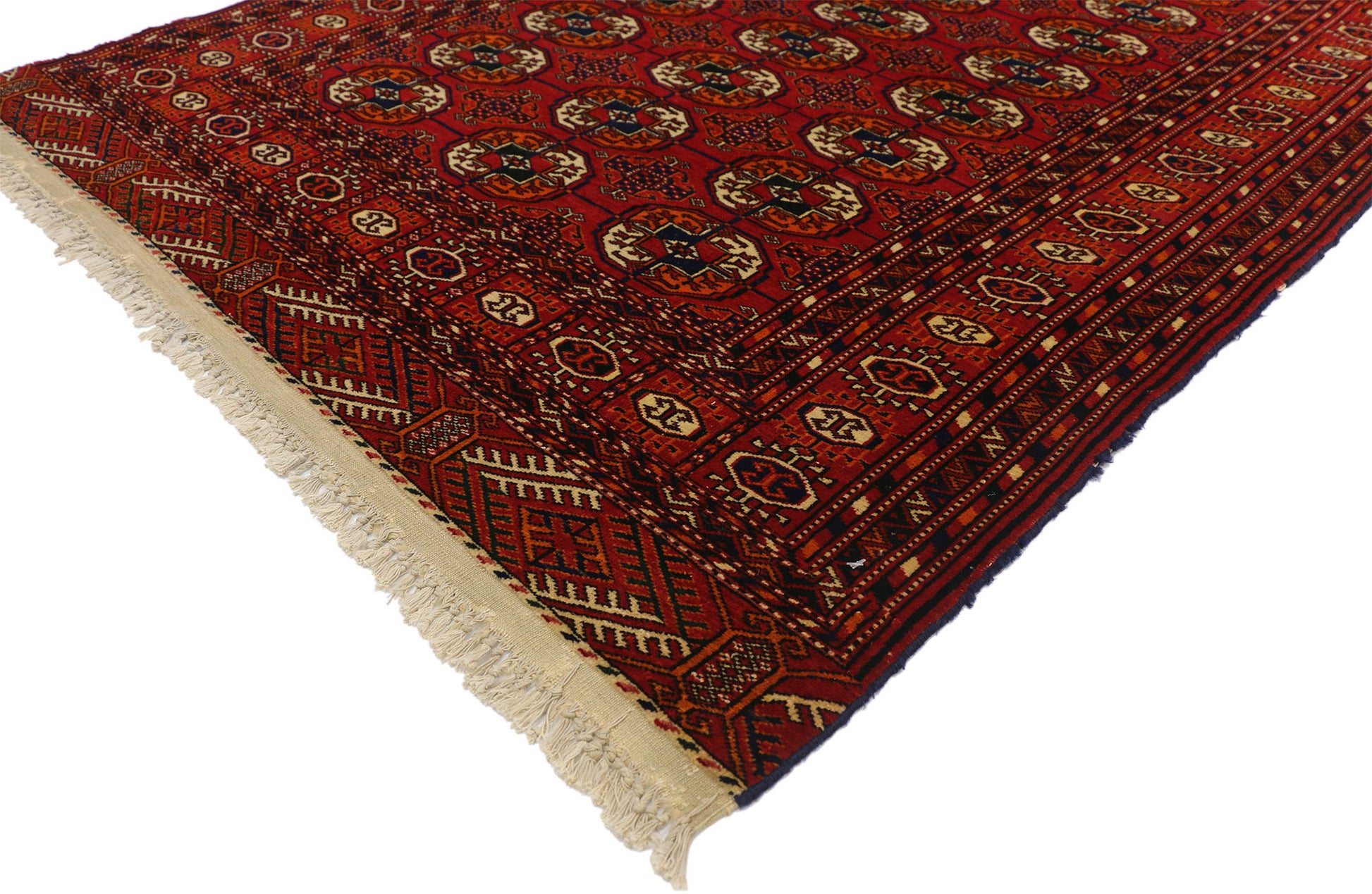 4 x 6 Vintage Persian Baluch Rug 71756