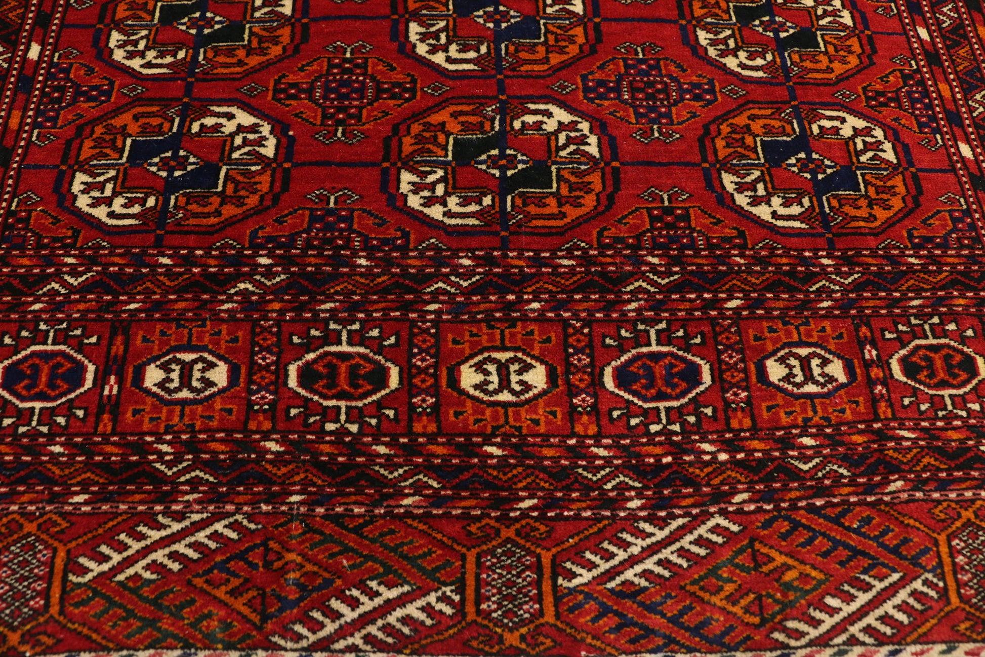 4 x 6 Vintage Persian Baluch Rug 71756