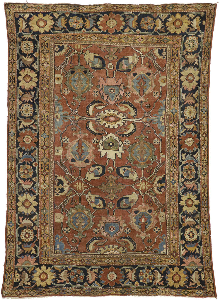 8 x 12 Antique Persian Sultanabad Rug 71760