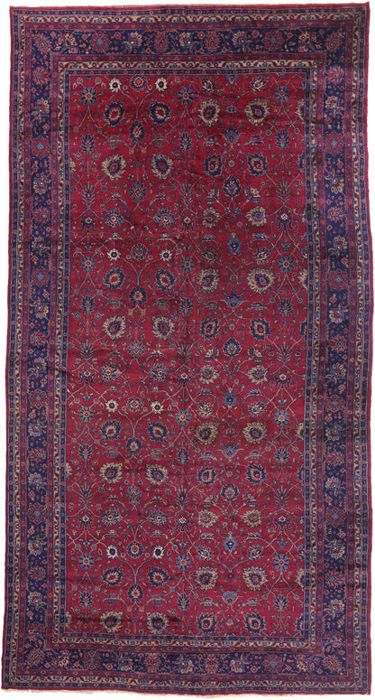 11 x 21 Antique Turkish Sparta Rug 71780