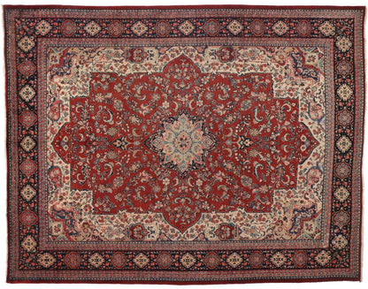 10 x 13 Vintage Mahal Rug 71806