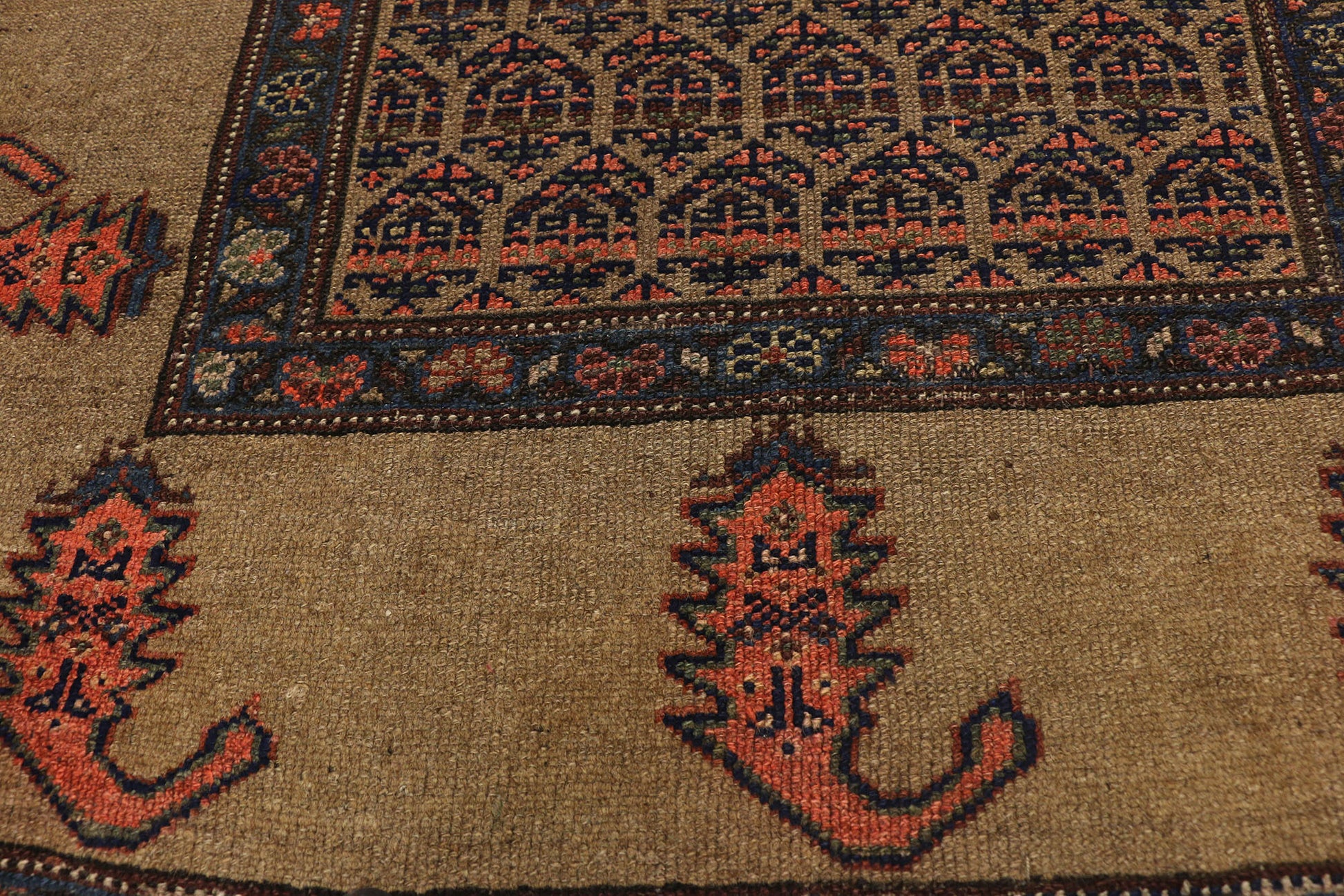 4 x 7 Antique Persian Malayer Rug 71827
