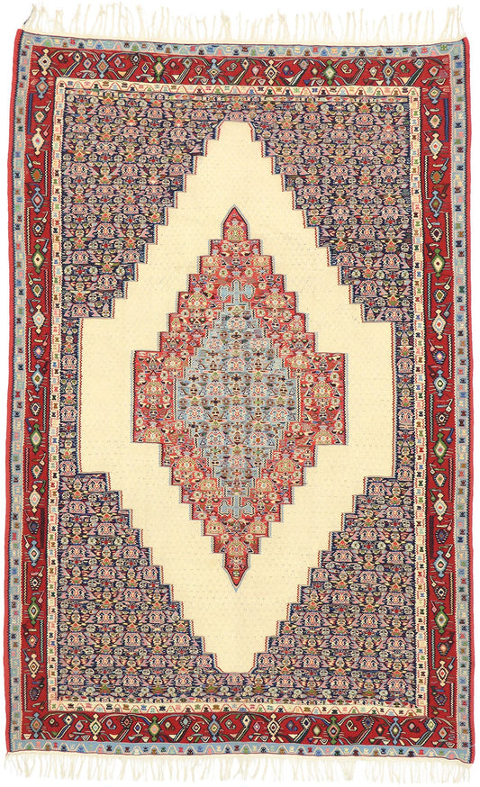 6 x 9 Vintage Persian Kilim Rug 71845