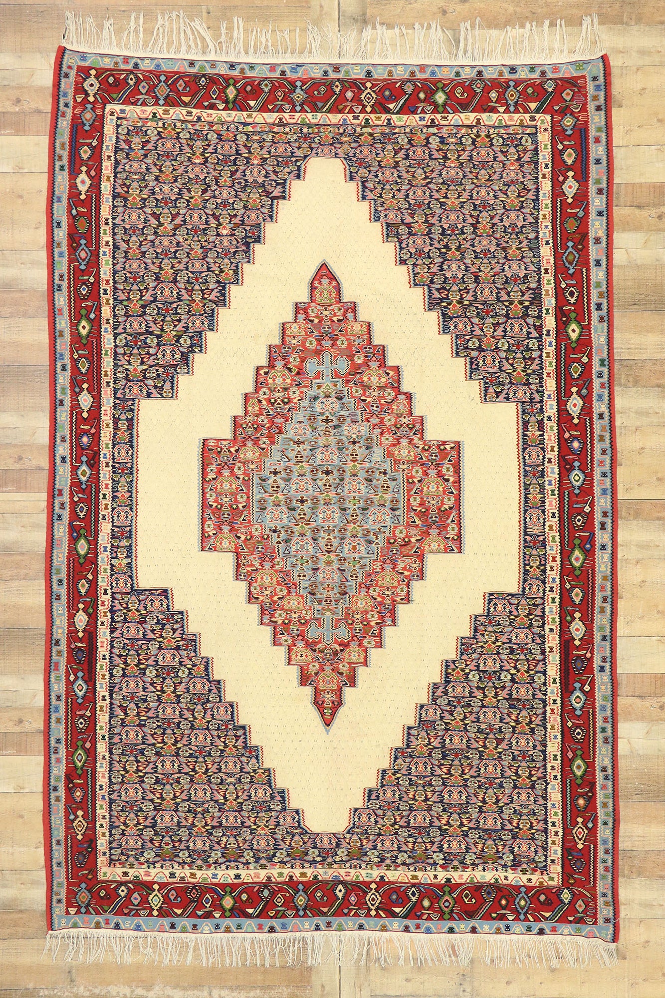 6 x 9 Vintage Persian Kilim Rug 71845