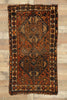 2 x 4 Antique Afghani Tribal Rug 71846