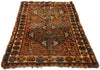 2 x 4 Antique Afghani Tribal Rug 71846