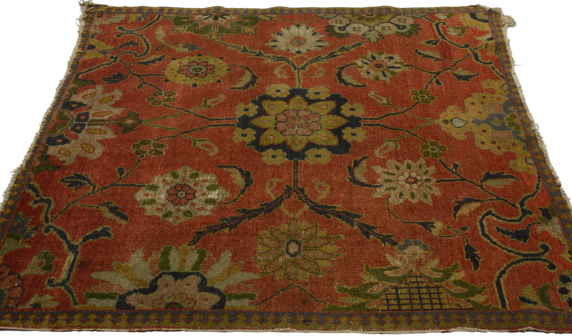 4 x 5 Antique Persian Sultanabad Rug 71850