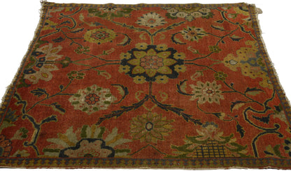 4 x 5 Antique Persian Sultanabad Rug 71850