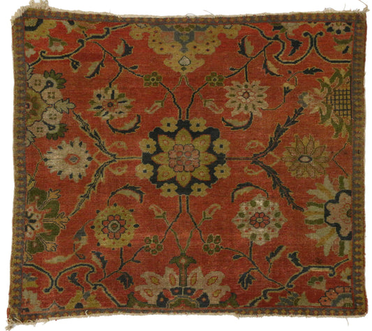 4 x 5 Antique Persian Sultanabad Rug 71850