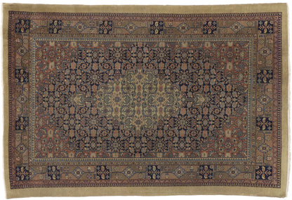 6 x 9 Antique Indian Malayer Rug 71853