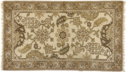4 x 7 Antique Indian Agra Rug 71889