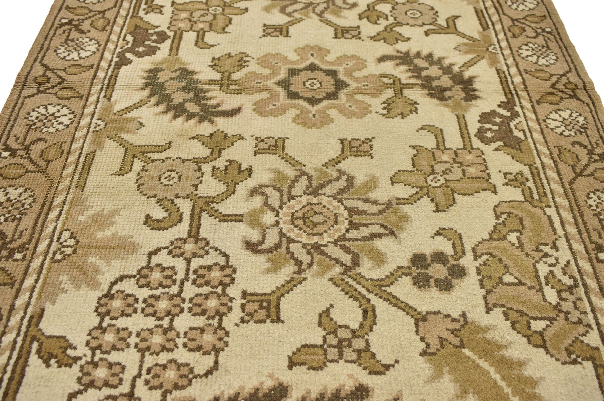 4 x 7 Antique Indian Agra Rug 71889