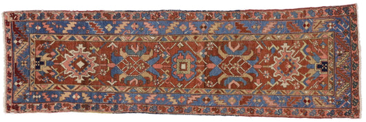 3 x 9 Antique Heriz Rug 71897