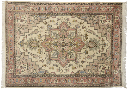 8 x 11 Vintage Turkish Sivas Rug 71909