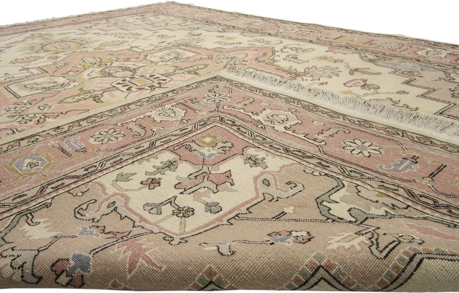 8 x 11 Vintage Turkish Sivas Rug 71909