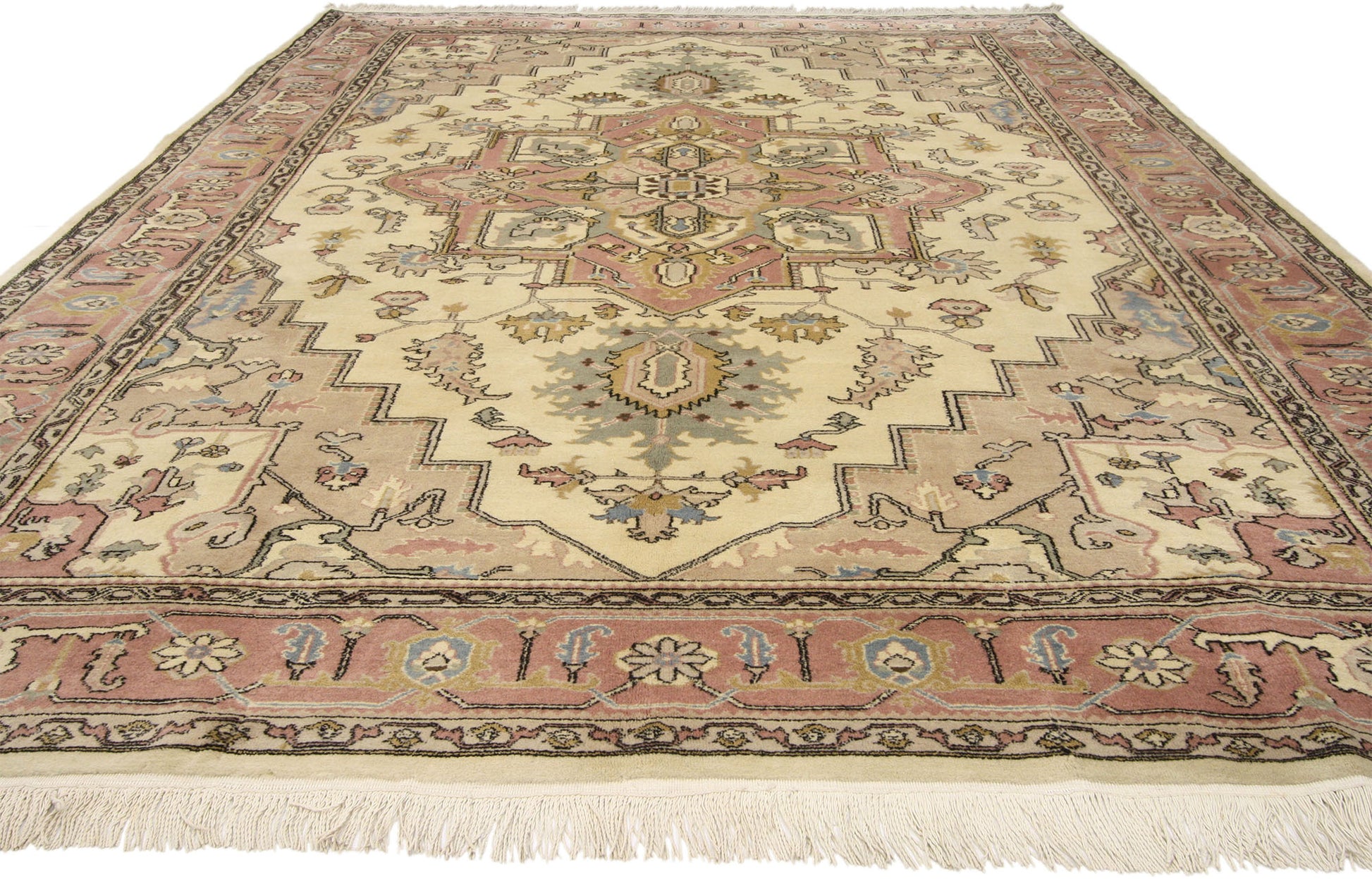 8 x 11 Vintage Turkish Sivas Rug 71909