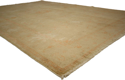 6 x 10 Vintage Turkish Oushak Rug 71911