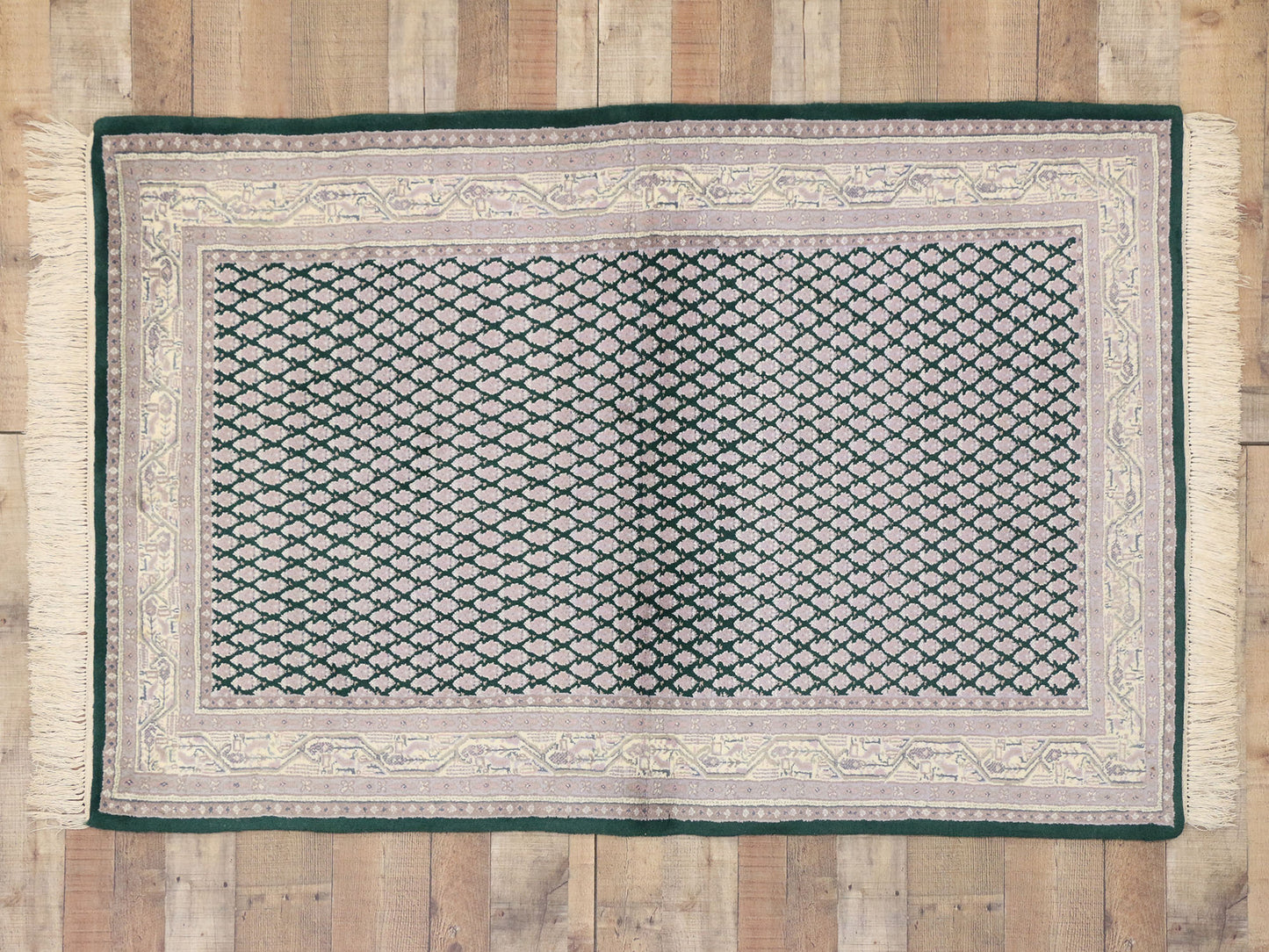 4 x 6 Vintage Indian Rug 71912