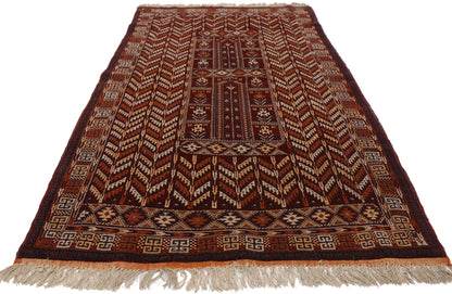 4 x 6 Vintage Afghan Prayer Rug 71919