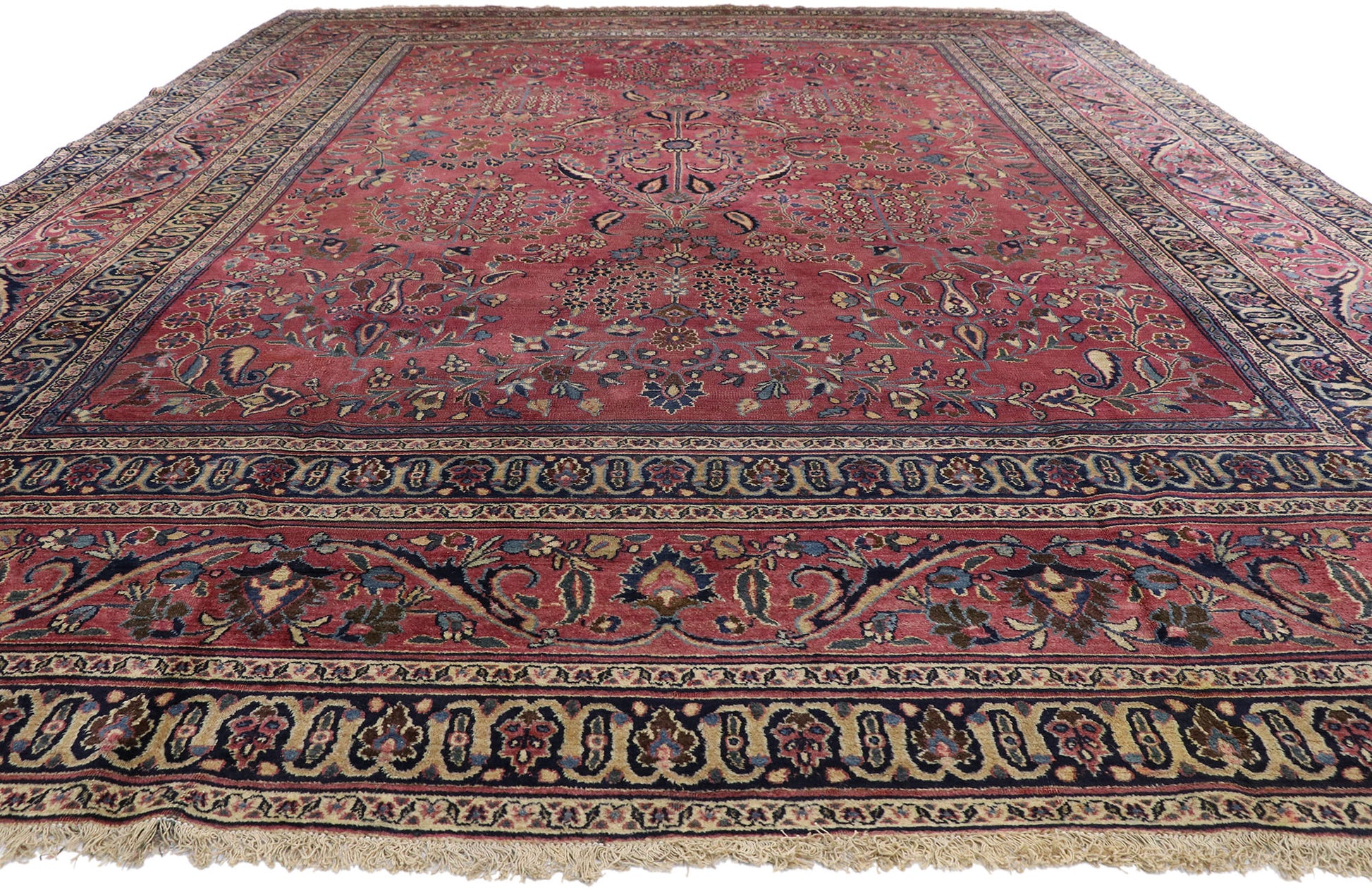 11 x 16 Antique Persian Khorassan Rug 71924