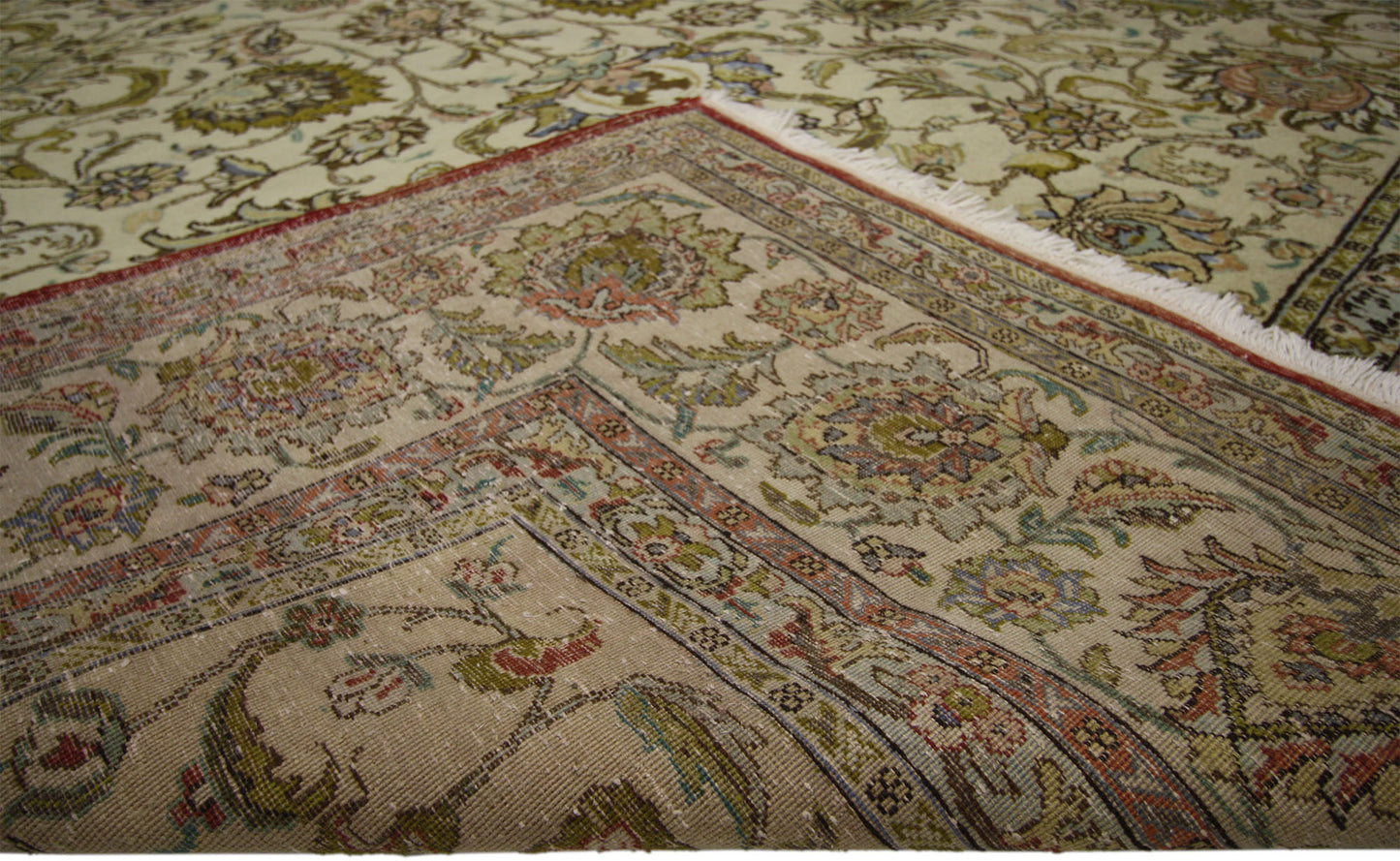 10 x 13 Vintage Persian Tabriz Rug 71929