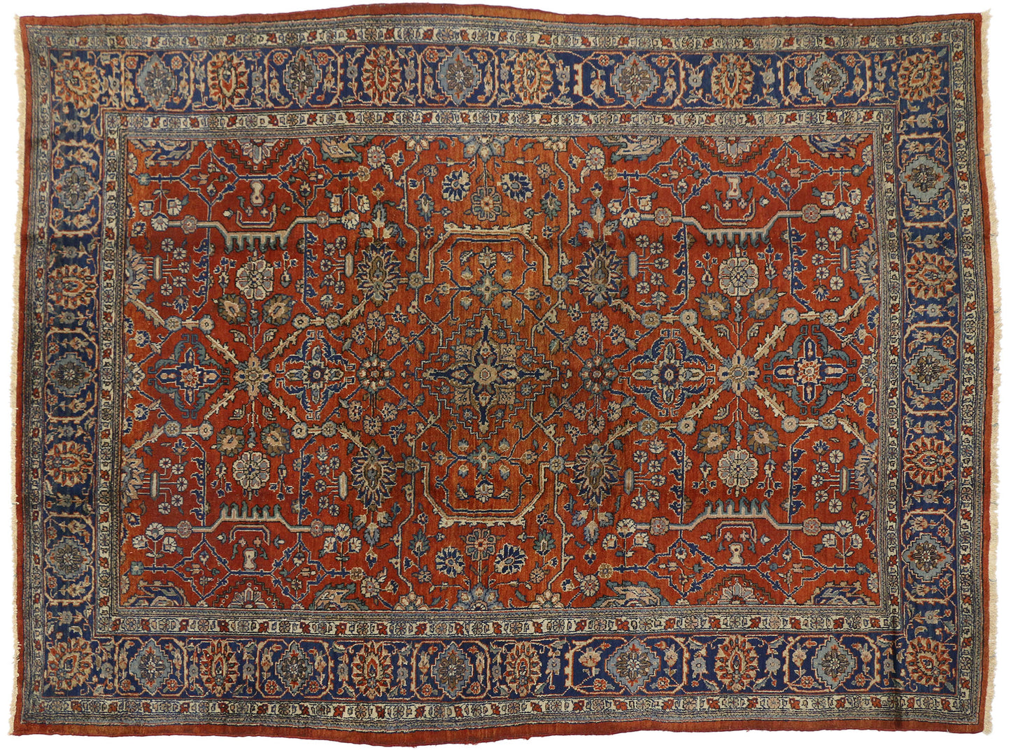 8 x 11 Antique Mahal Rug 71957