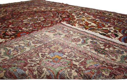 7 x 10 Vintage Persian Bakhtiari Rug 71962