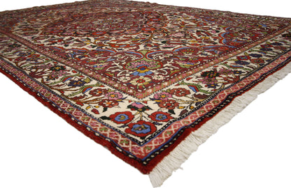 7 x 10 Vintage Persian Bakhtiari Rug 71962