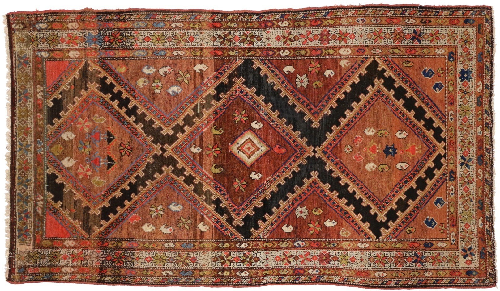 4 x 7 Antique Hamadan Rug 71967