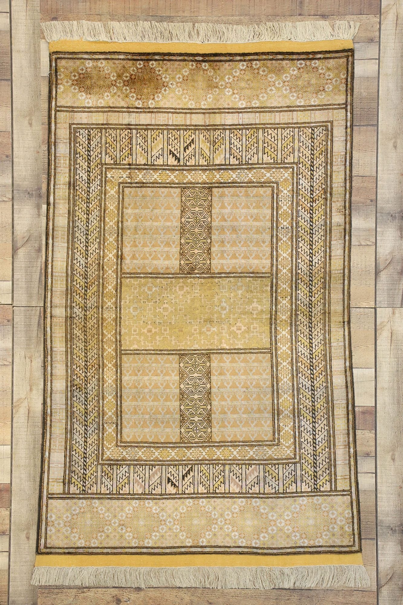 3 x 5 Afghan Silk Rug 71971