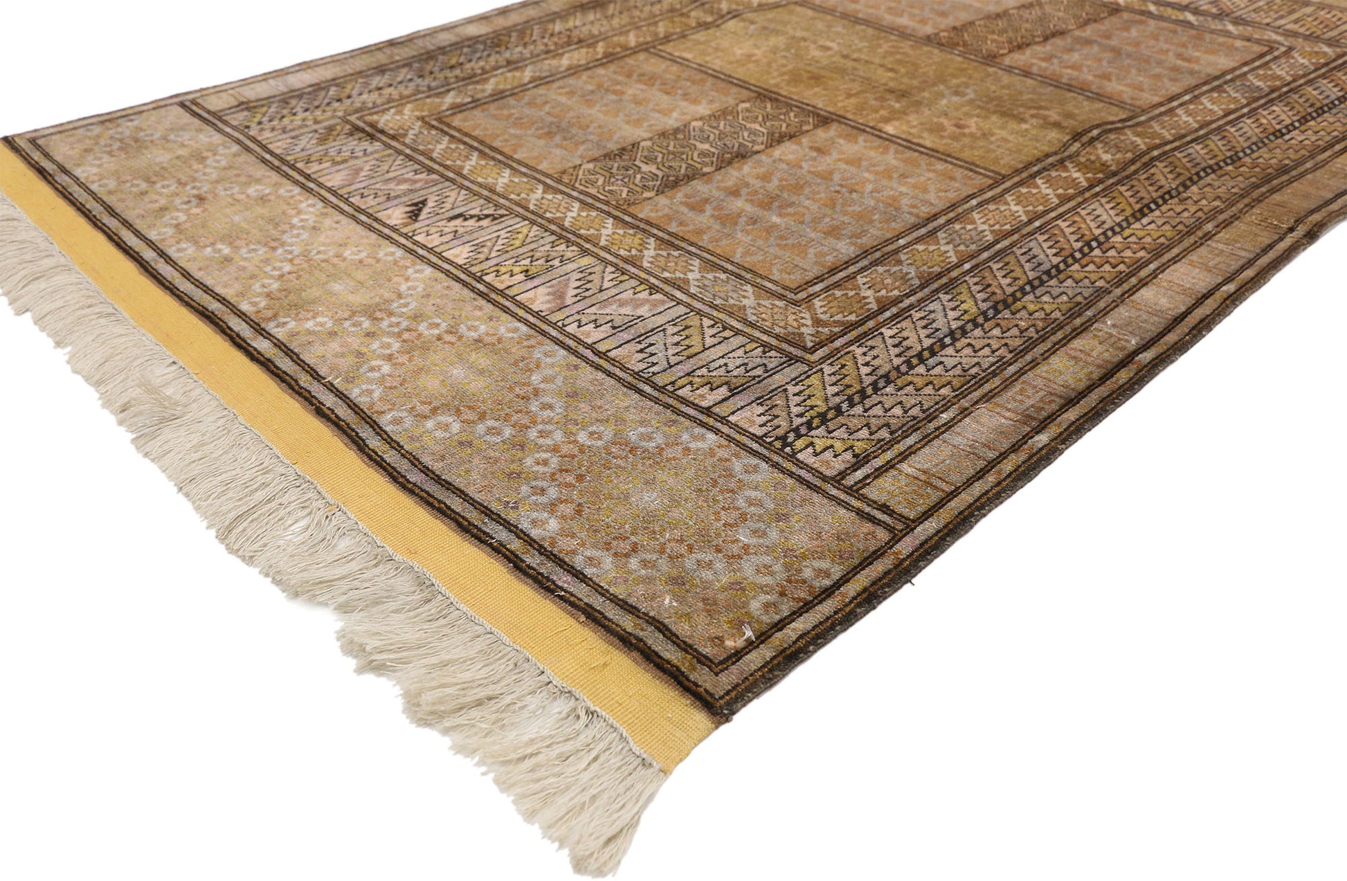 3 x 5 Afghan Silk Rug 71971