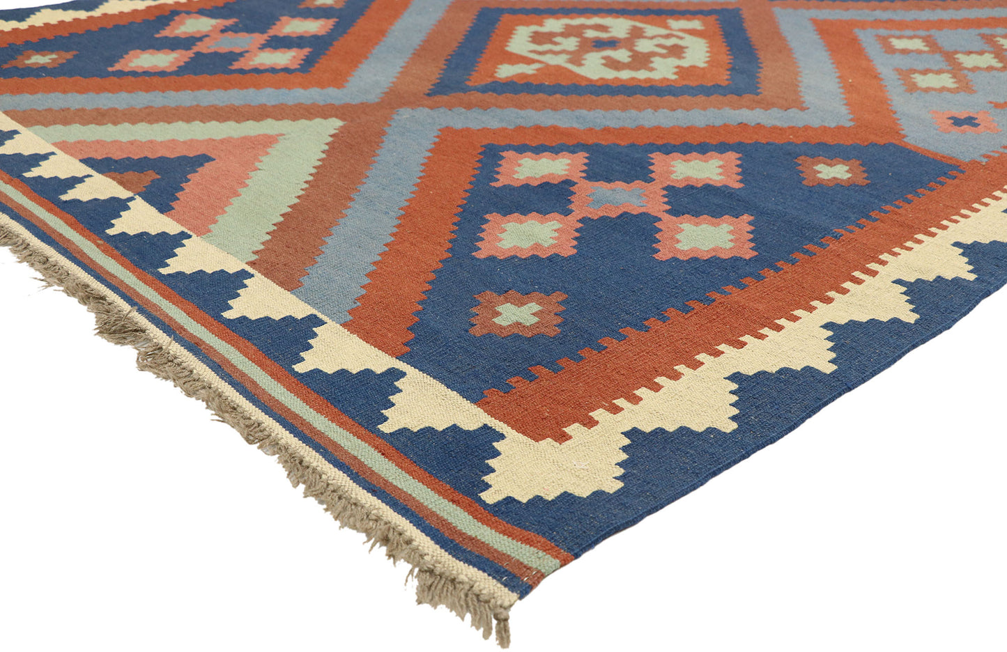 5 x 6 Vintage Afghan Kilim Rug 71974