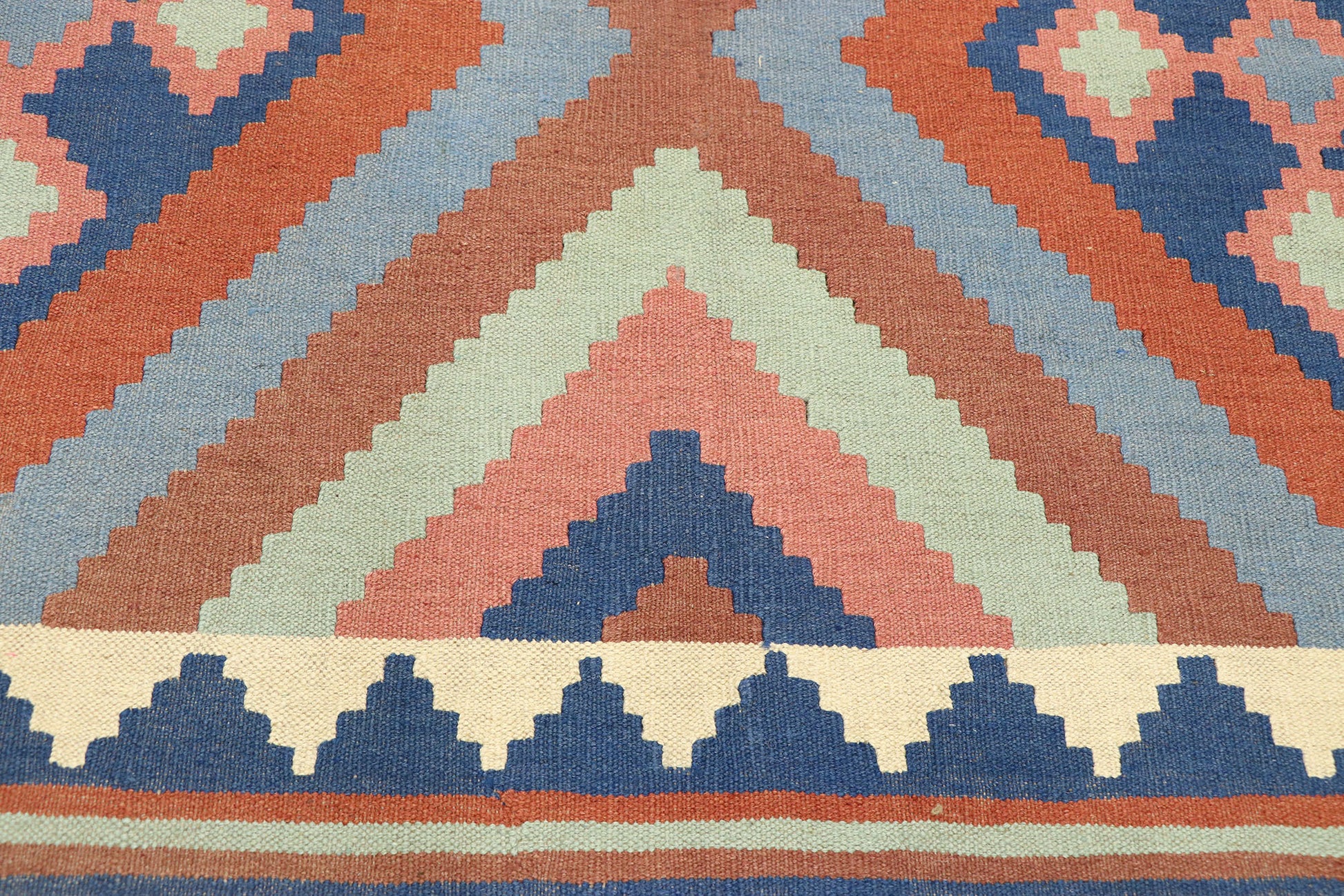 5 x 6 Vintage Afghan Kilim Rug 71974
