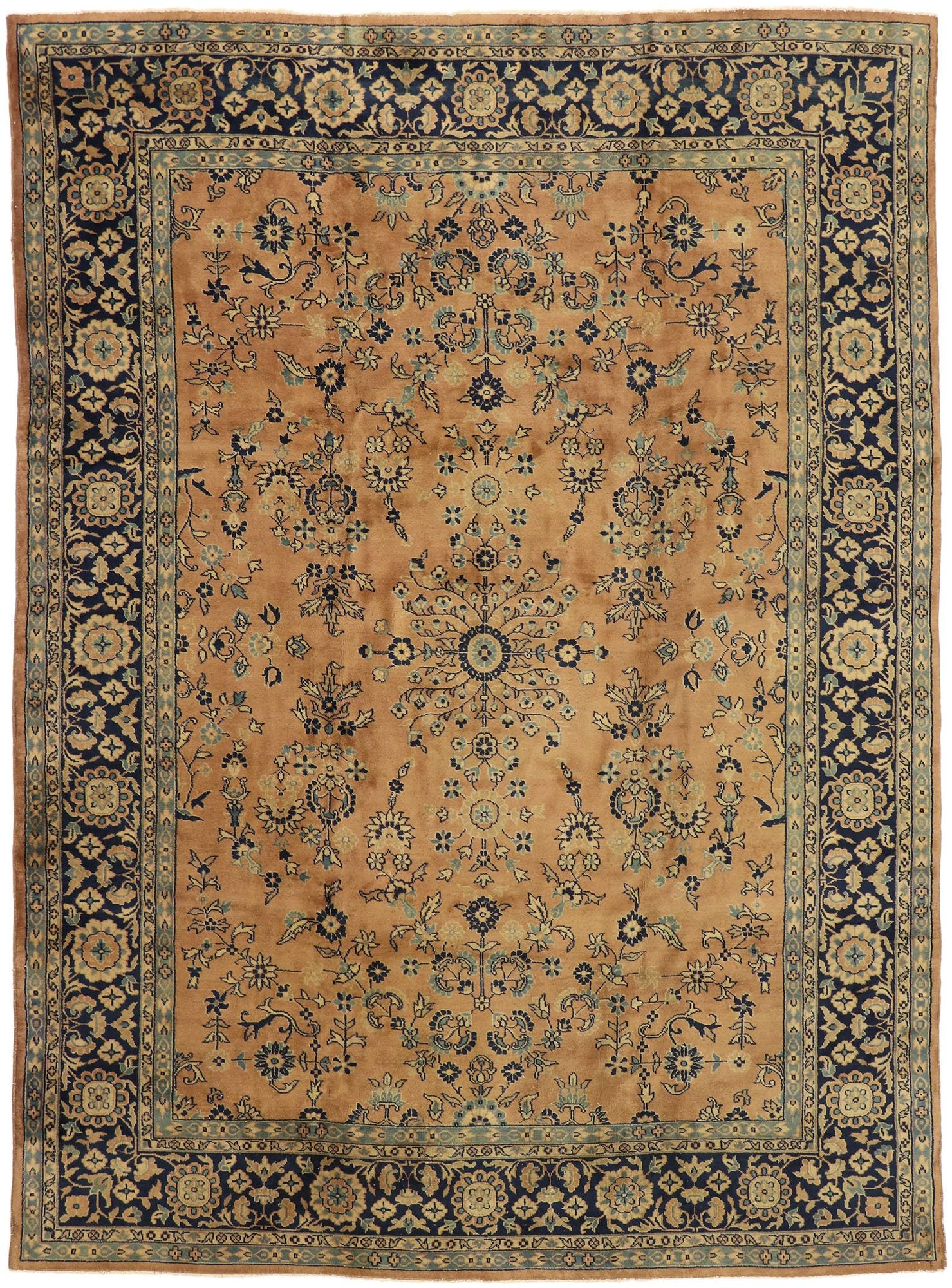 9 x 12 Antique Indian Khorassan Rug 71981