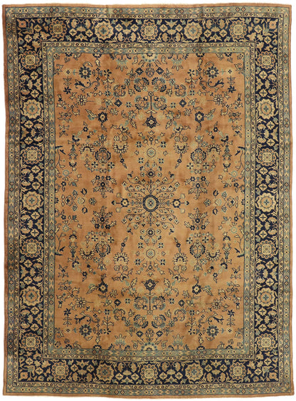 9 x 12 Antique Indian Khorassan Rug 71981