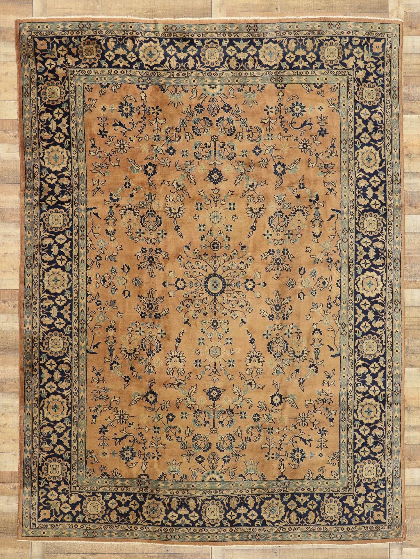 9 x 12 Antique Indian Khorassan Rug 71981