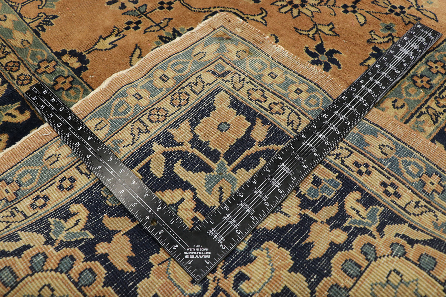 9 x 12 Antique Indian Khorassan Rug 71981