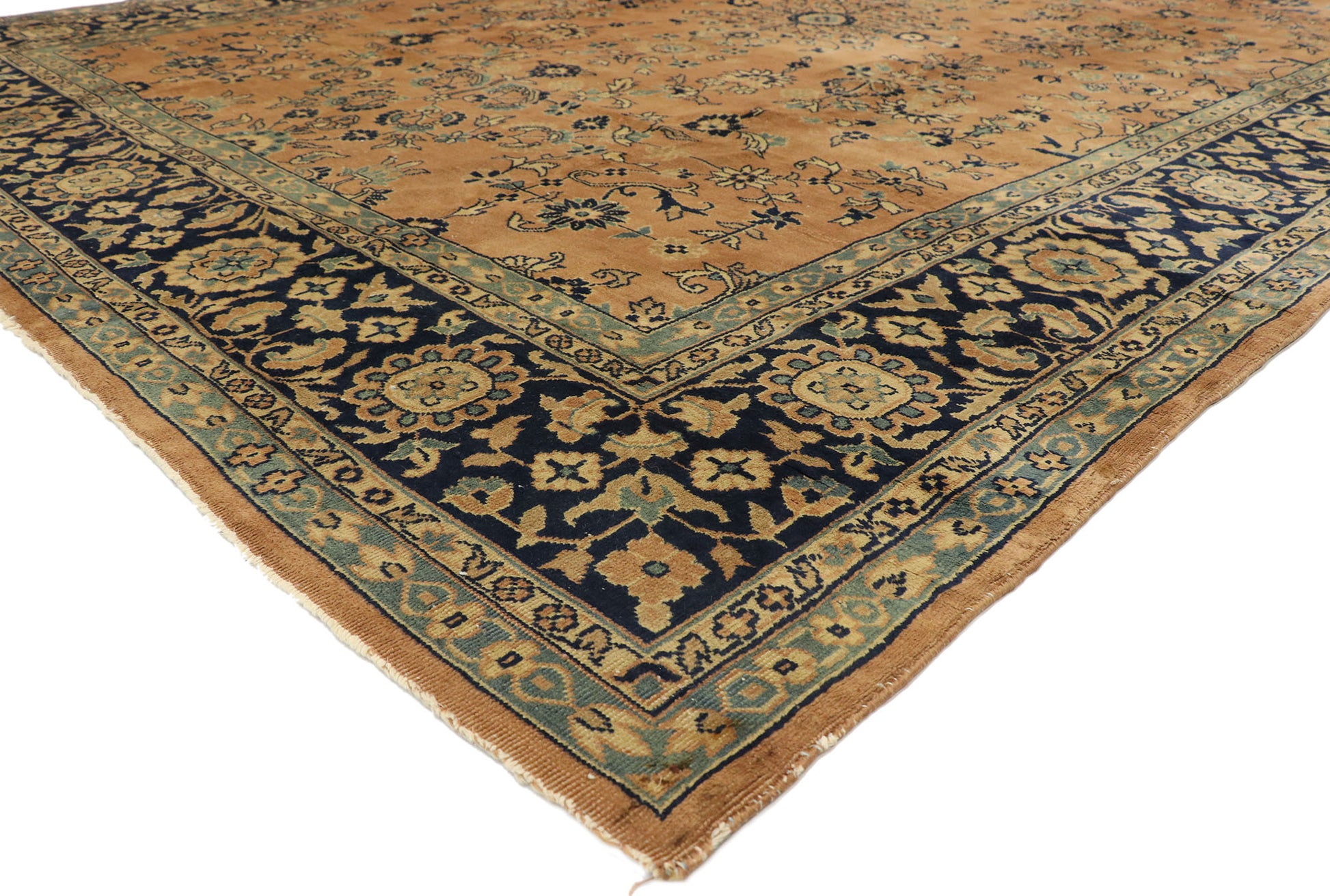 9 x 12 Antique Indian Khorassan Rug 71981