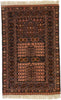 3 x 5 Vintage Afghan Karabin Enssi Tent Door Hanging 71983