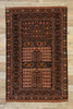 3 x 5 Vintage Afghan Karabin Enssi Tent Door Hanging 71983